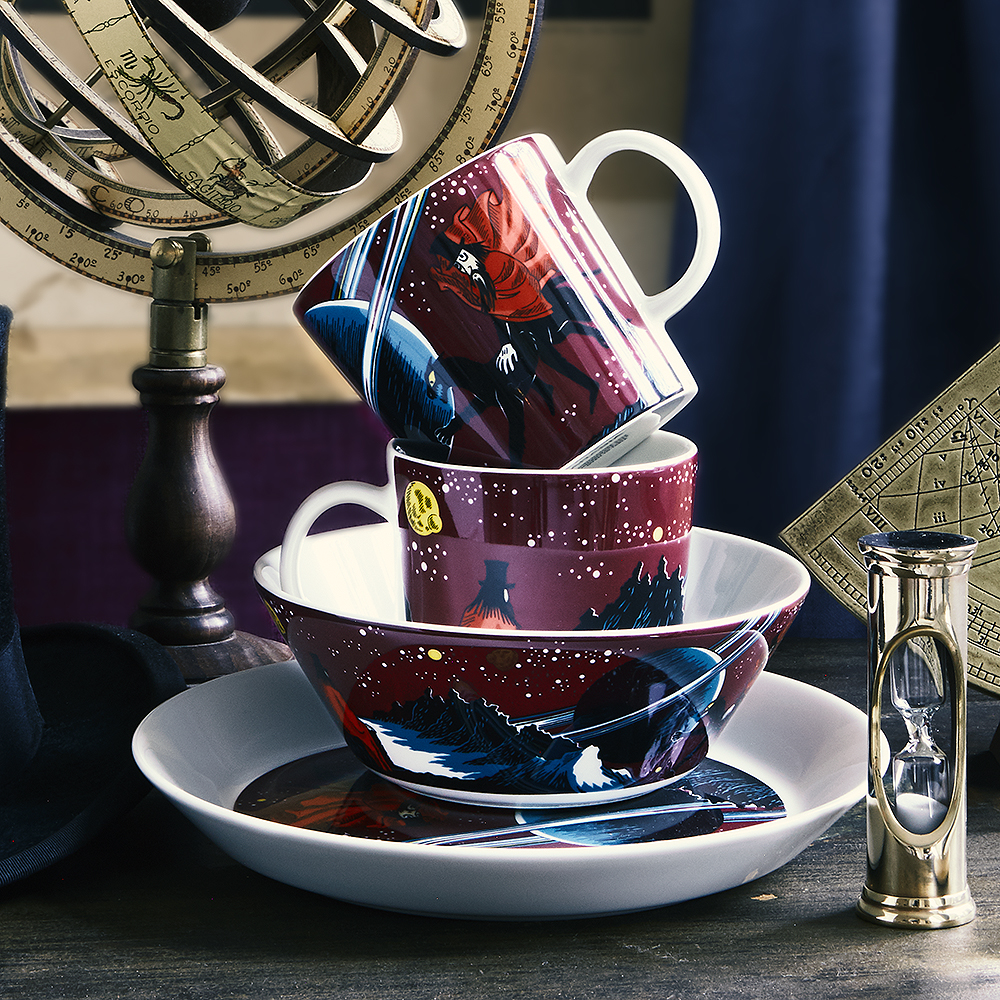 Mumin Skål Trollkarlen