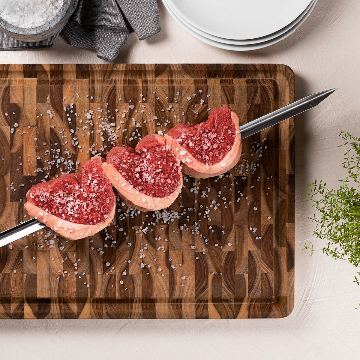 Skärbräda 45x34 cm