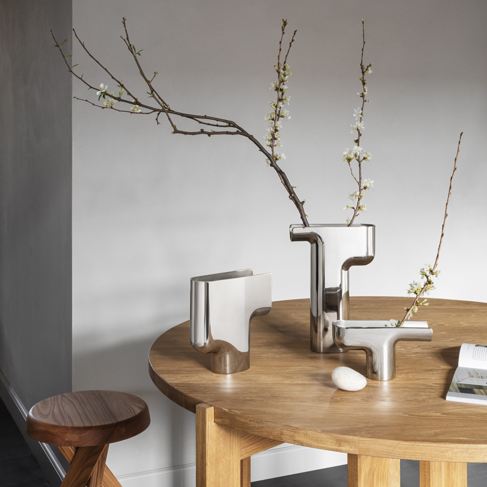 Nendo Vas Small 11 cm Rostfritt stål