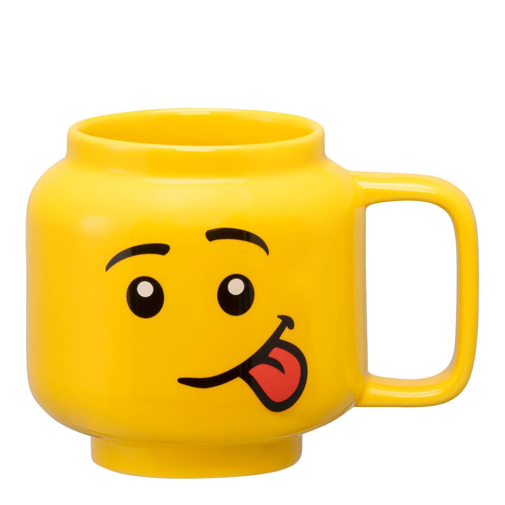 Mugg tokig figur 25,5 cl Gul