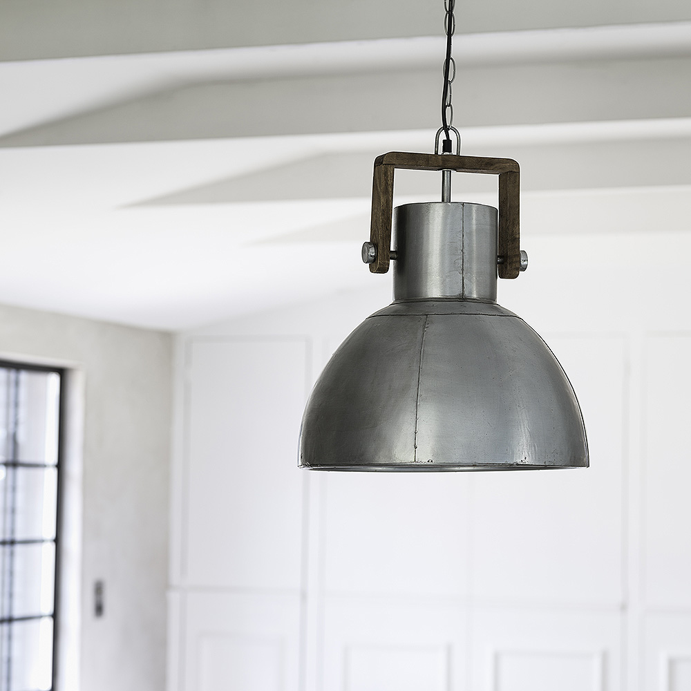 Ashby Taklampa 29 cm Silver