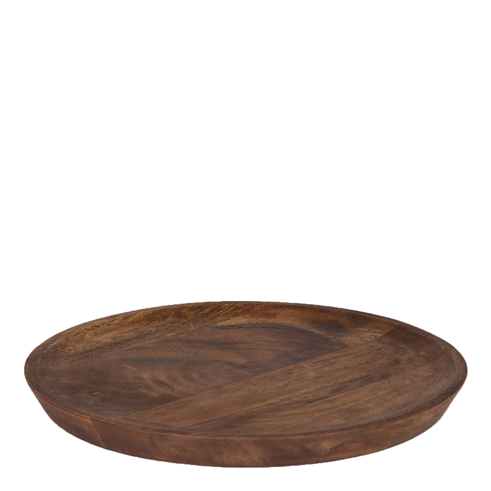 Trevare Tallrik 22 cm Mörk Brun