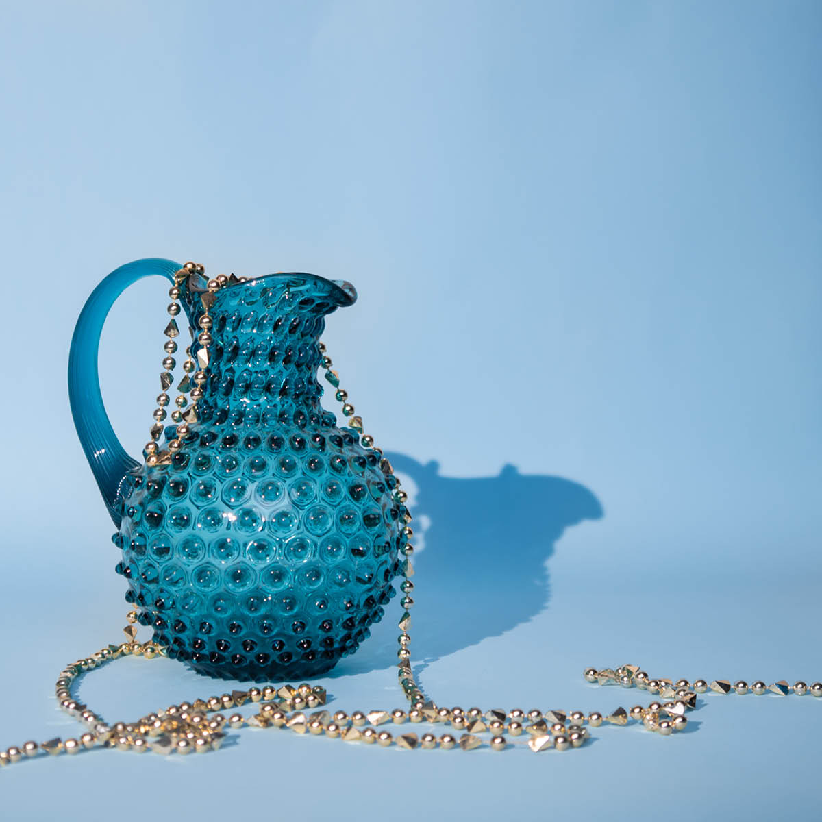 Hobnail Karaff 2 L Aquamarine