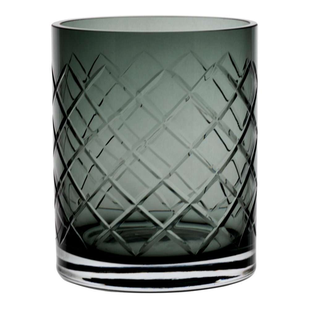 Skyline Lux Lykta 12x15 cm Kolgrå