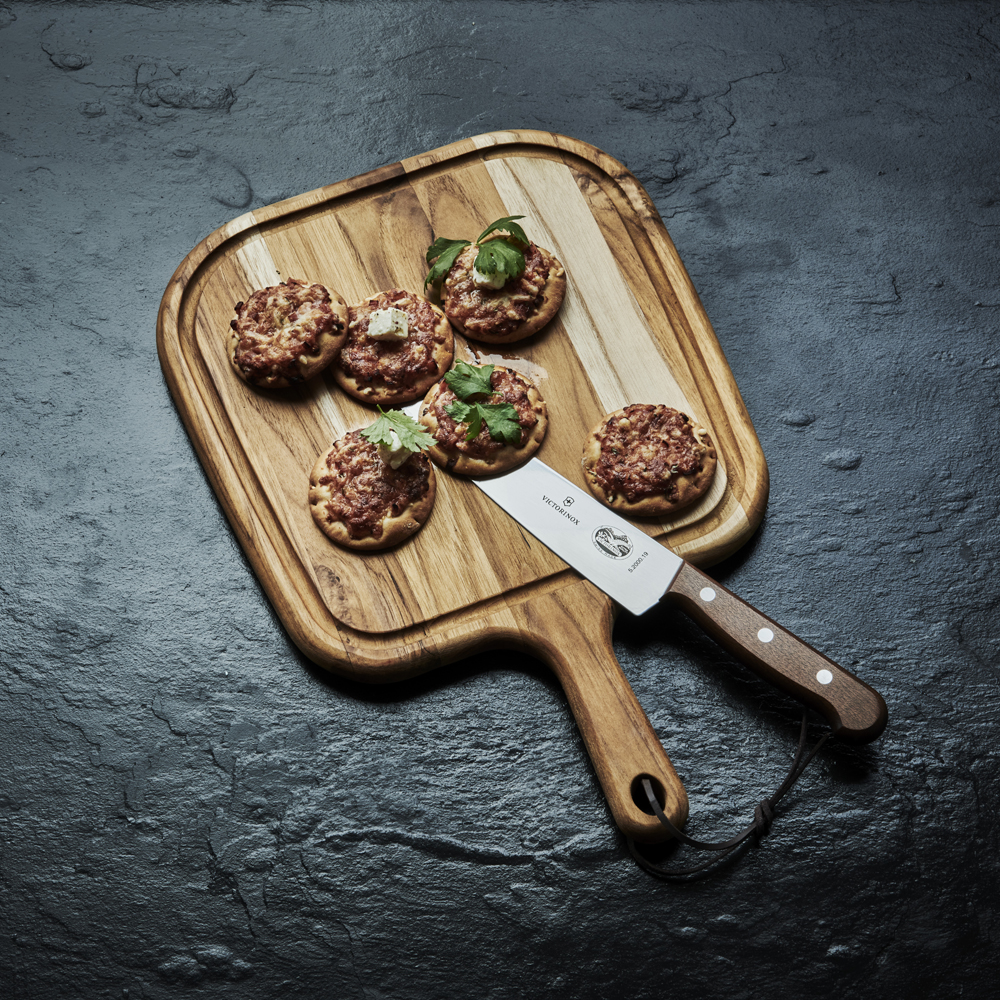 Skärbräda 28x27 cm Teak