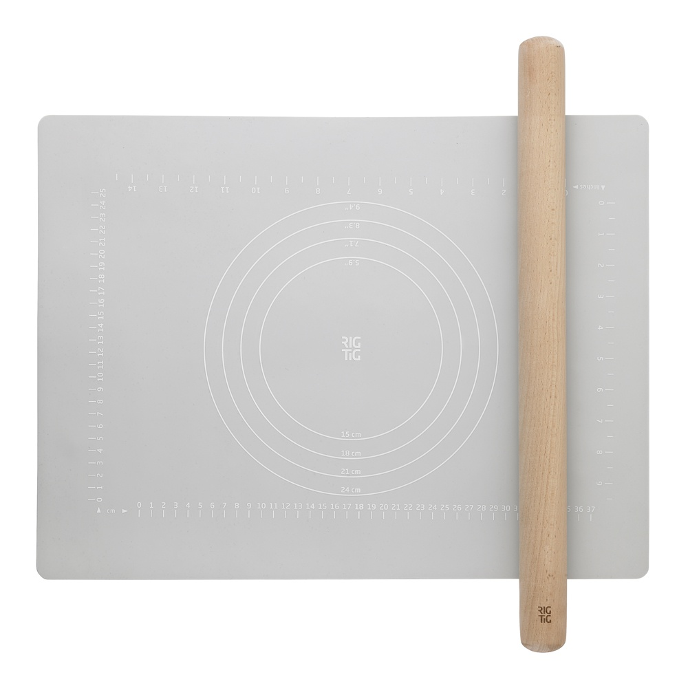 Bake-IT Kavel och Bakmatta Grå