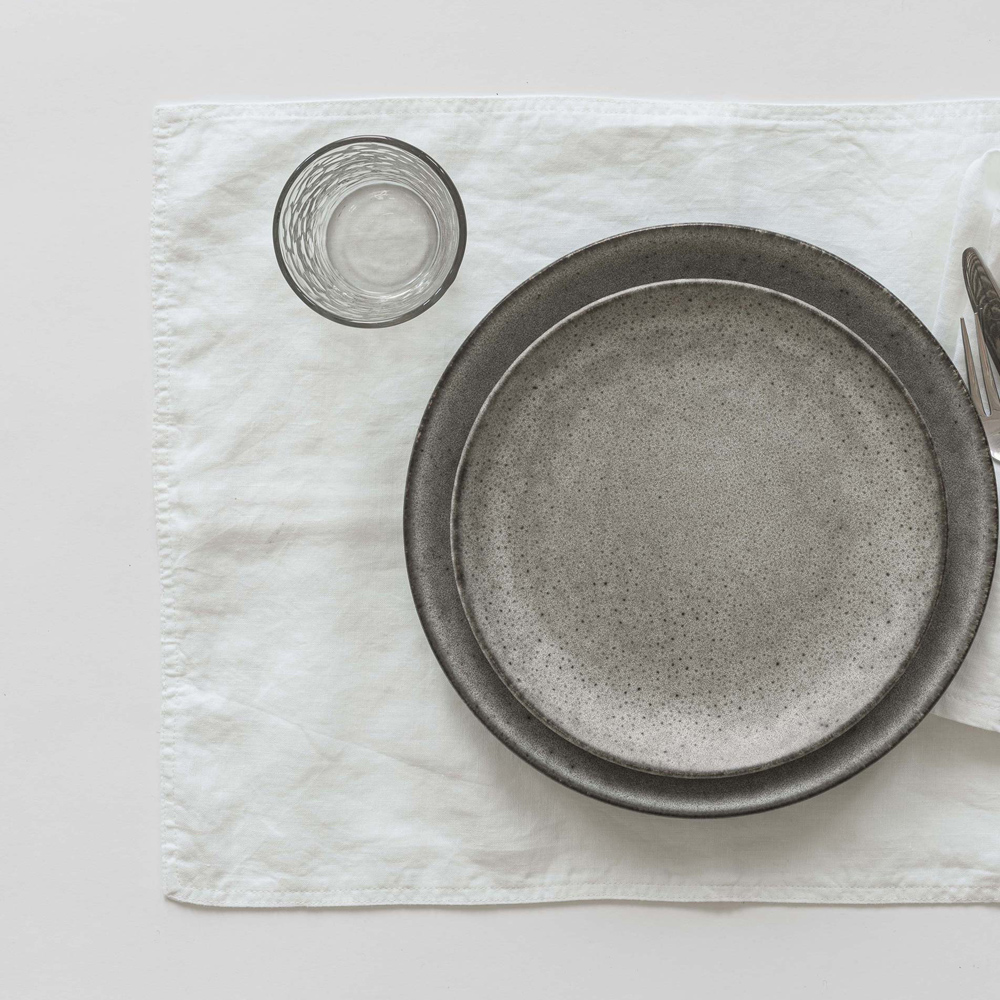 Bordstablett Linne 35x50 cm Bleached White