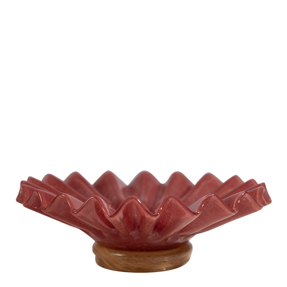 Lori Skål 18 cm Bordeaux