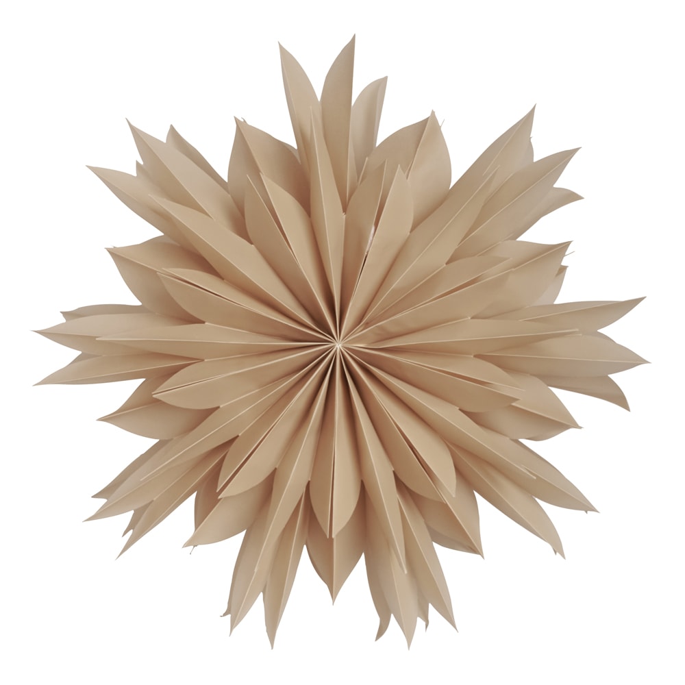 Athena Julstjärna 50 cm Beige