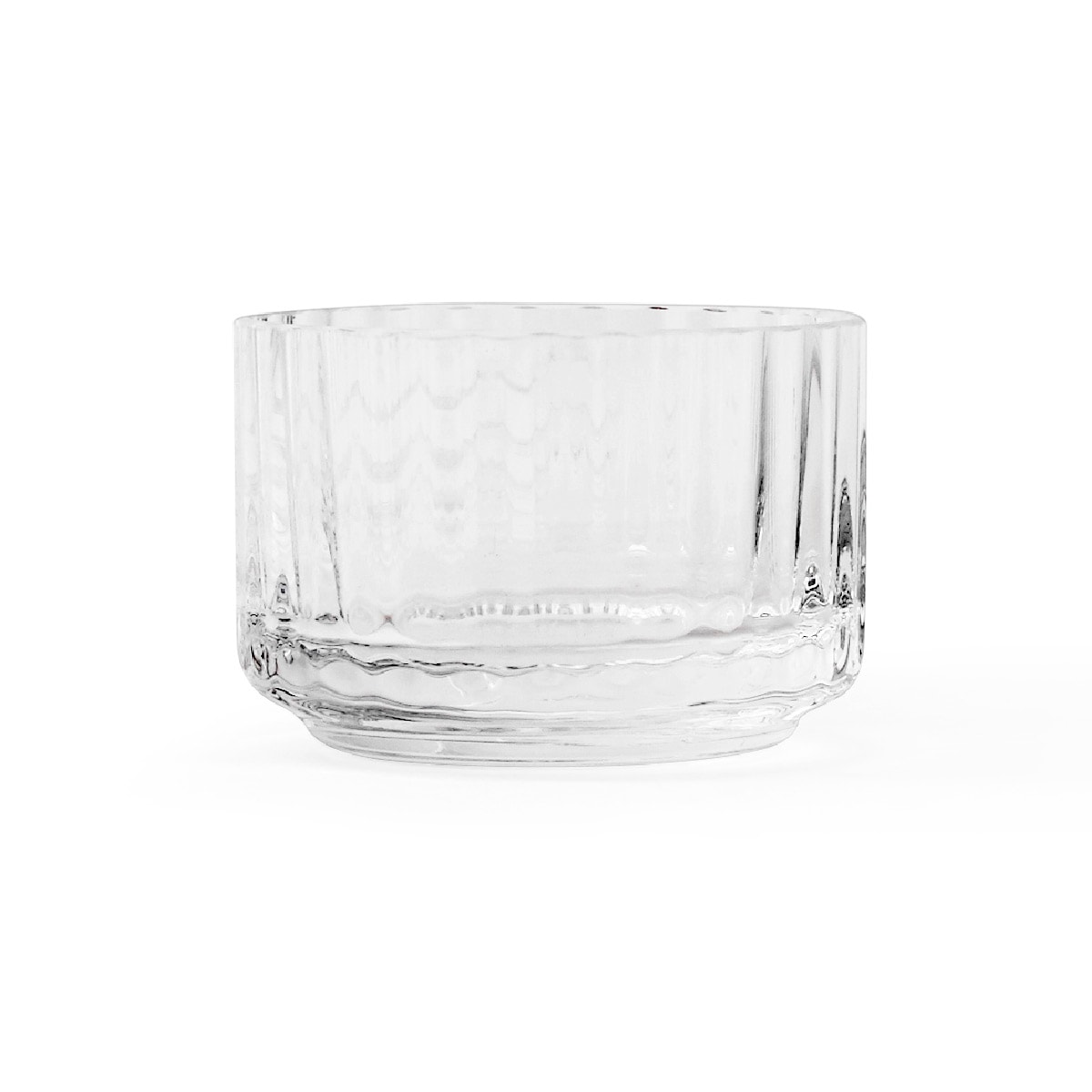 Ljuslykta liten glas Klar