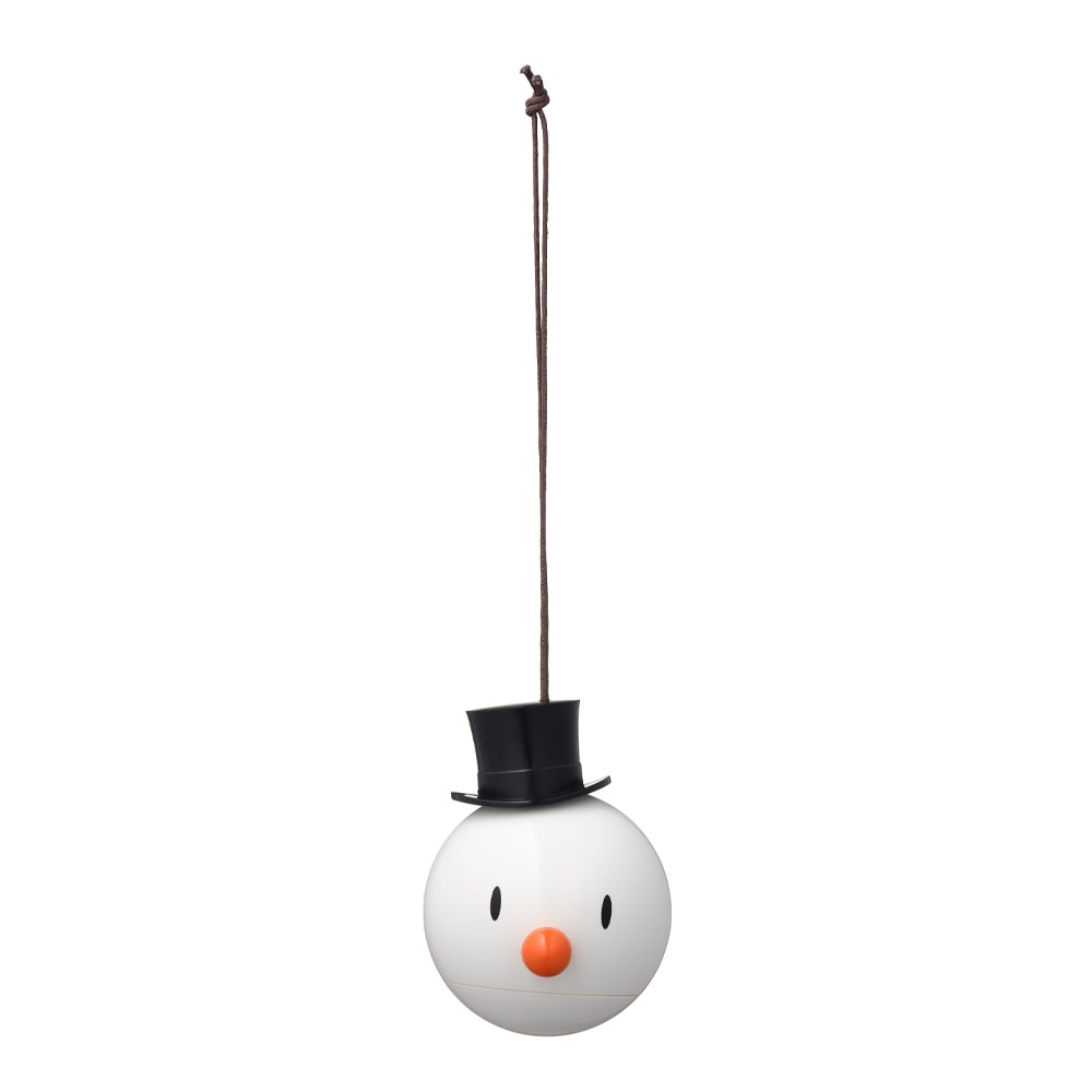 Hoptimist Snögubbe Julkula 2-pack Vit