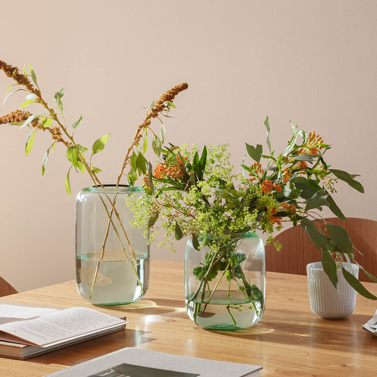 Acorn Vas 22 cm Mint green