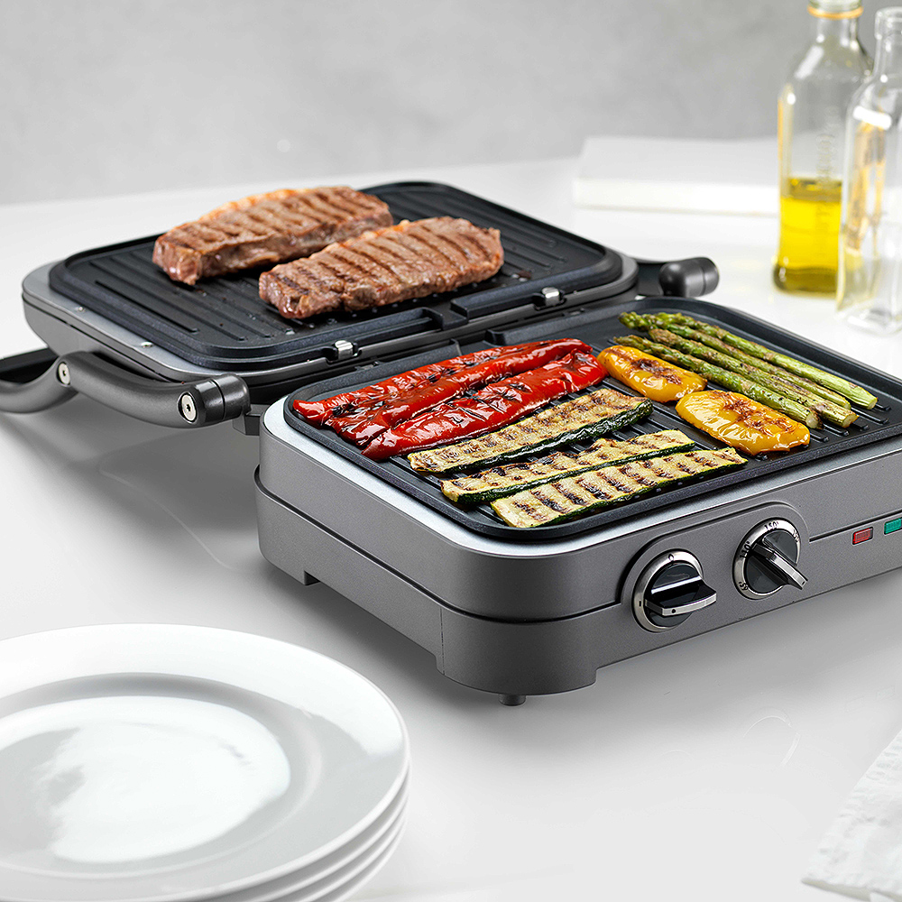 Core Elite Griddler Bordsgrill Gråmetallic