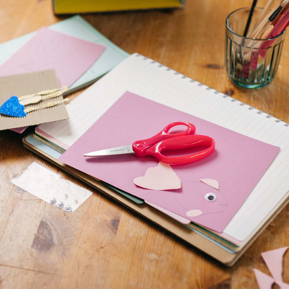 Kids Scissors Barnsax 15 cm Rosa