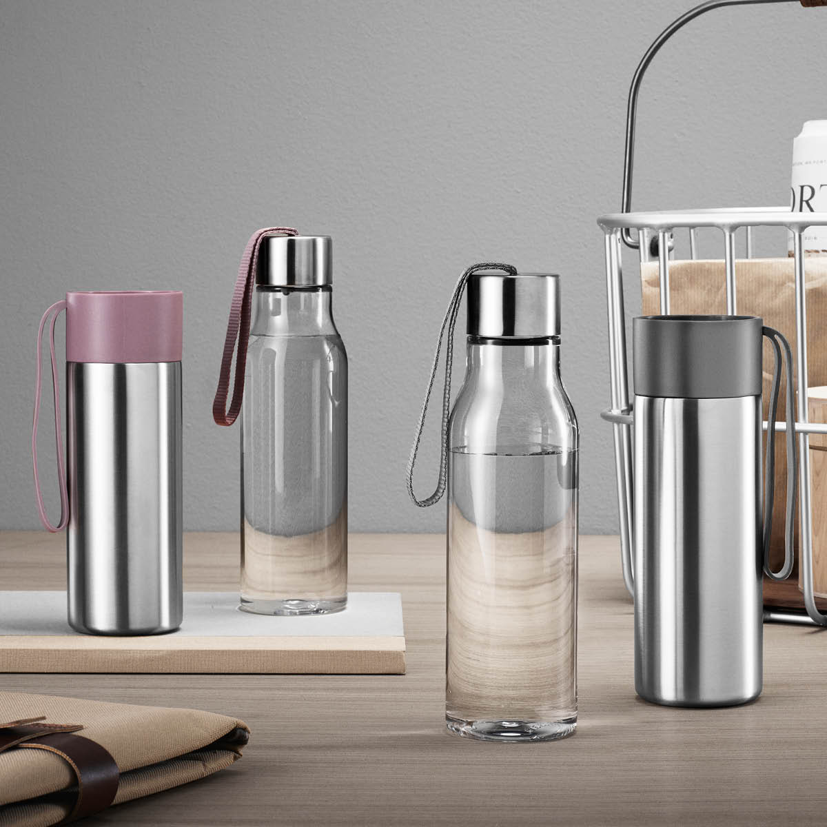 Dricksflaska 0,5 L Marble Grey