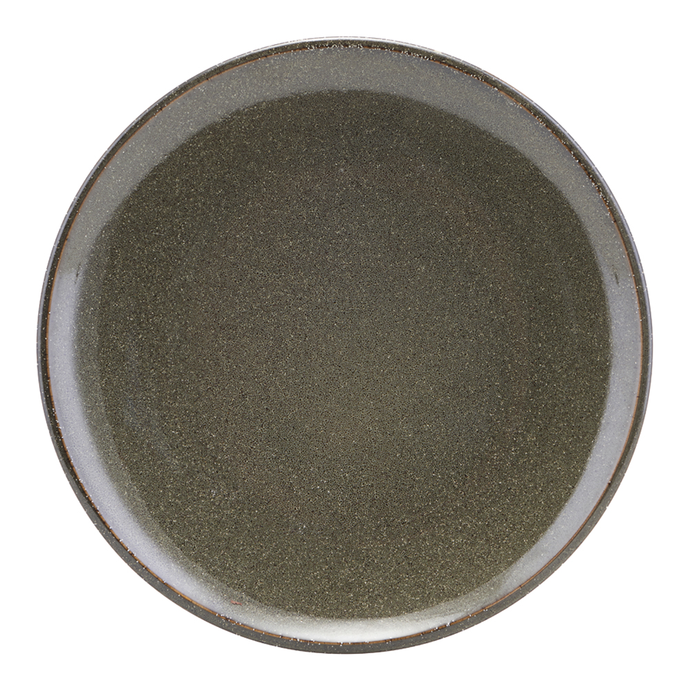 Lake Tallrik flat 27 cm Grön
