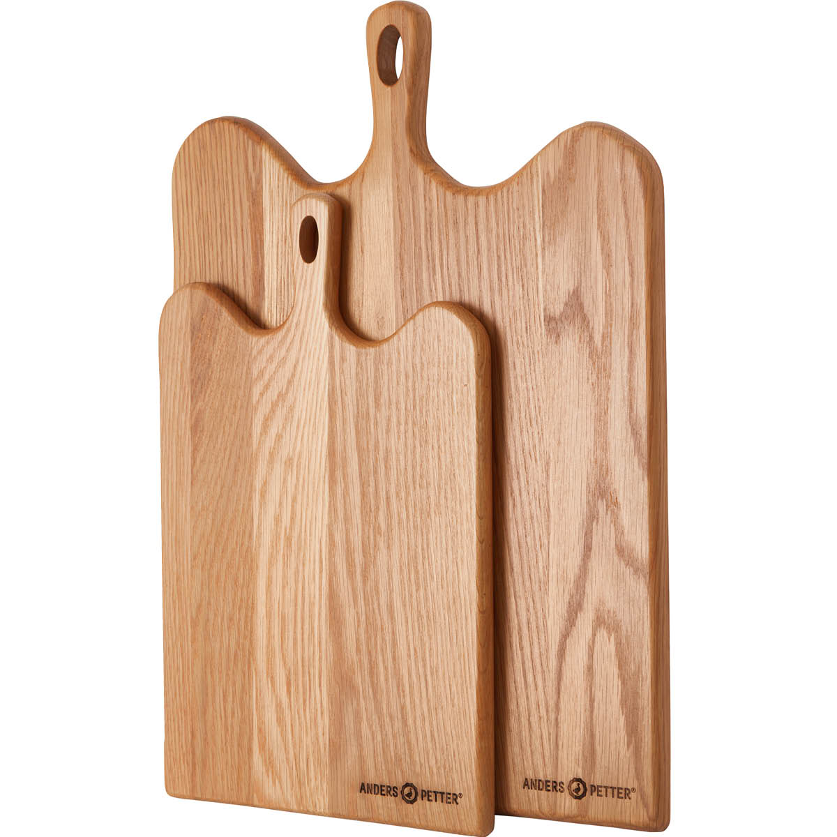 Signerat Skärbräda 46x33 cm Ek