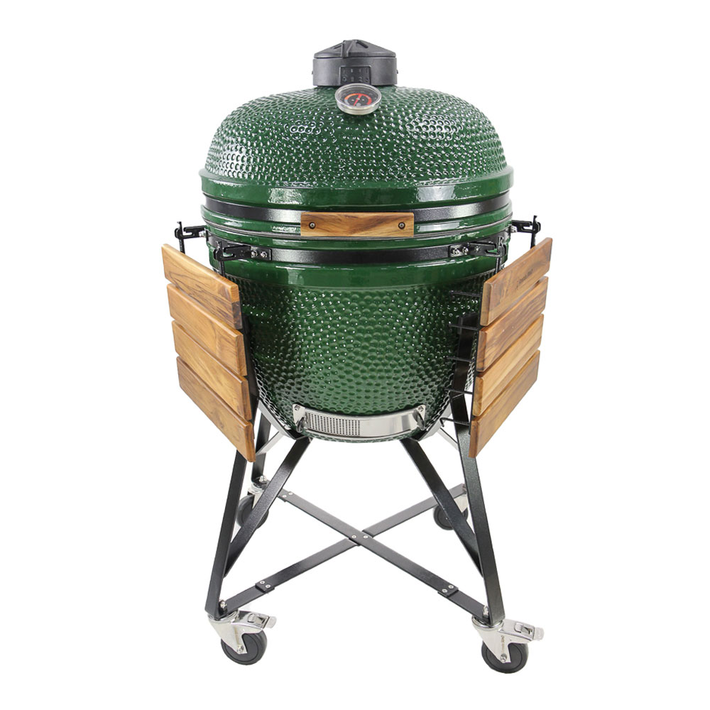 Grill Maxi 25" med tillbehör Grön