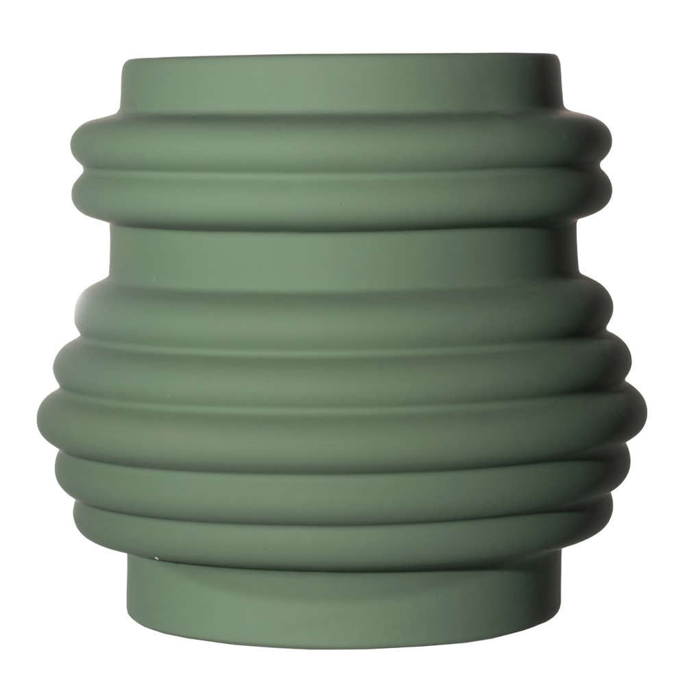 Mila vas 26,5x25 cm Grön