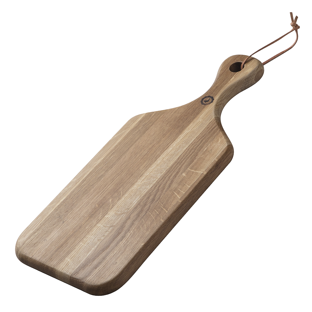 Signerat Skärbräda Ek 40x17x1,9 cm