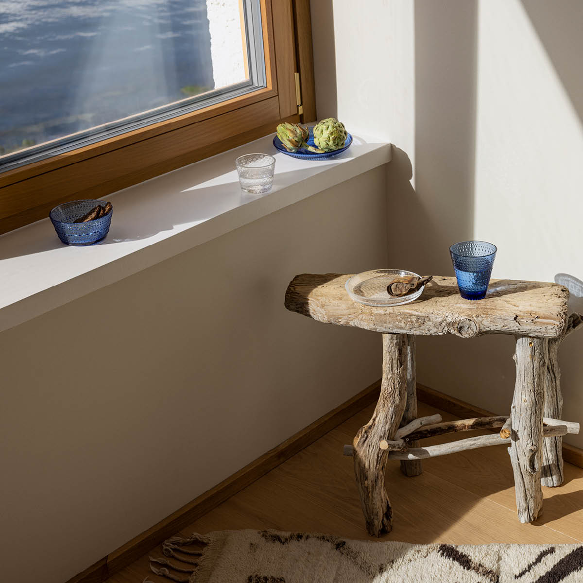 Kastehelmi Tallrik flat 17 cm Ultramarinblå