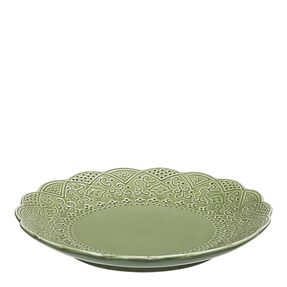Orient Tallrik flat 19 cm Pesto