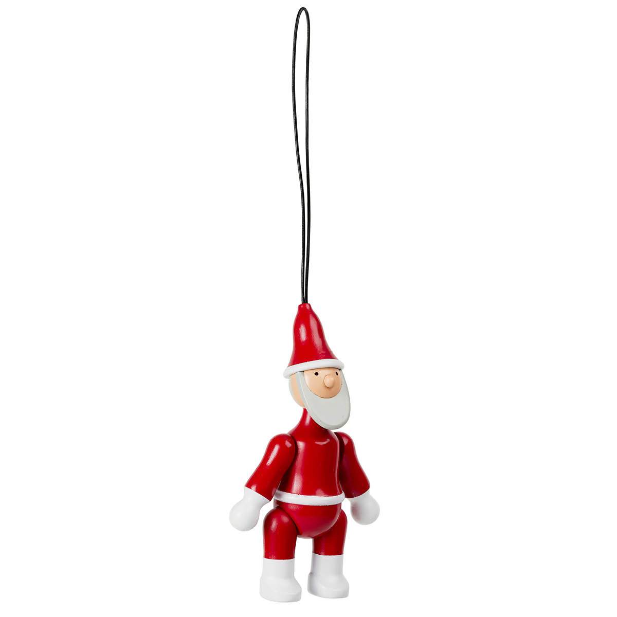 Kay Bojesen Ornaments Santa Claus & Clara 10 cm Röd/Vit