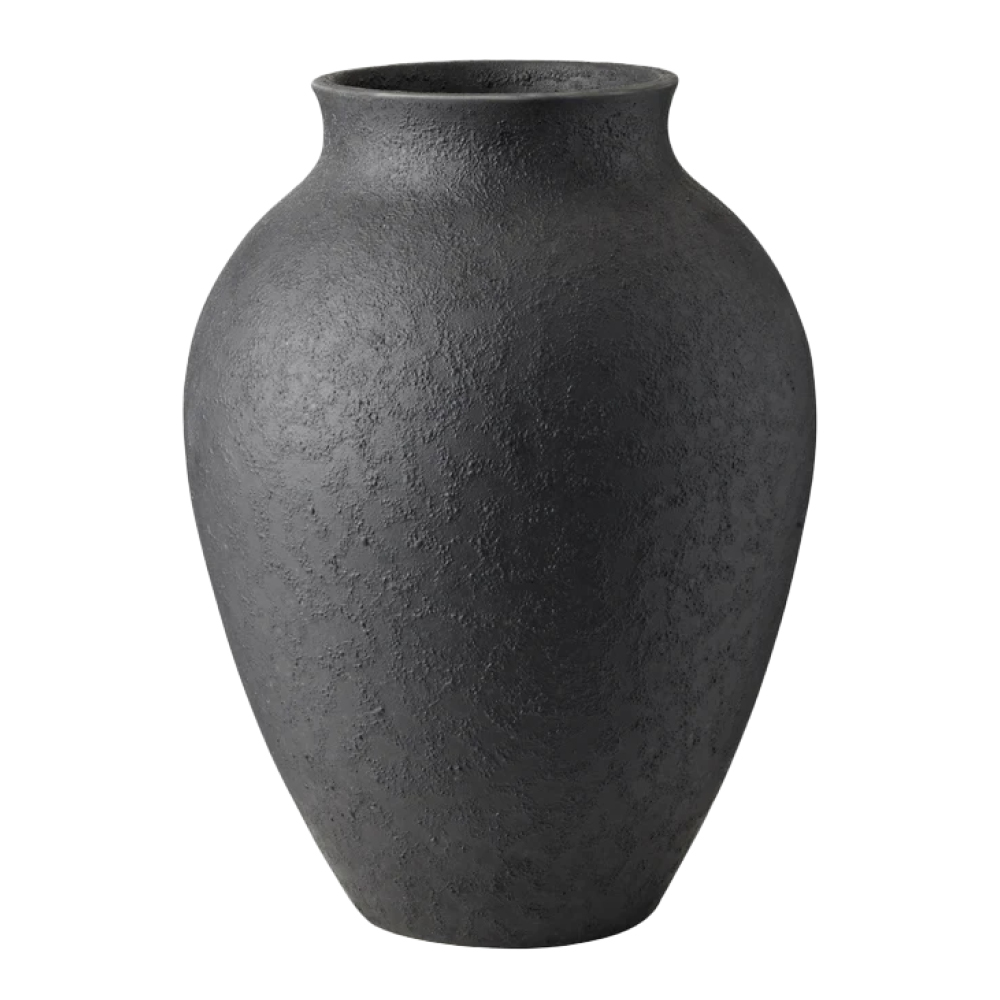 Knabstrup Vas 27 cm Svart