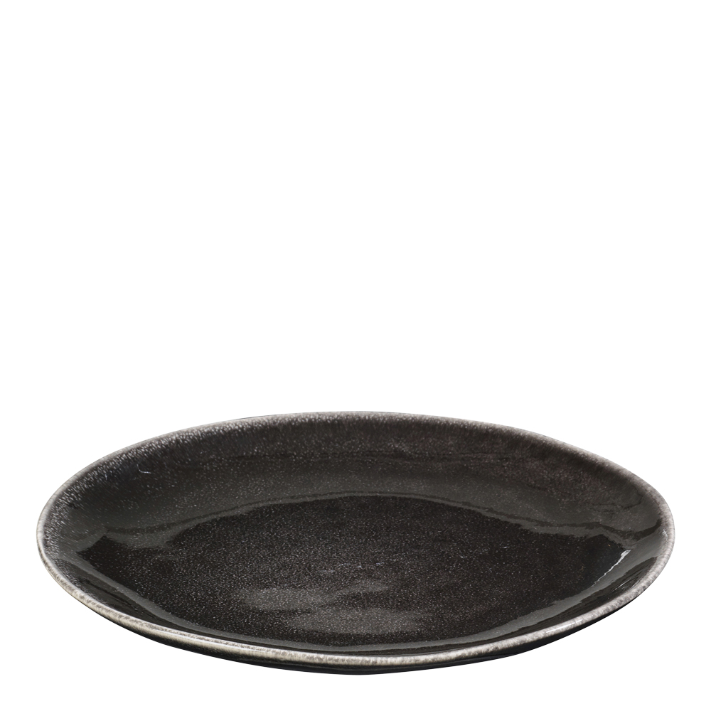Nordic Coal Tallrik flat 20 cm Svart