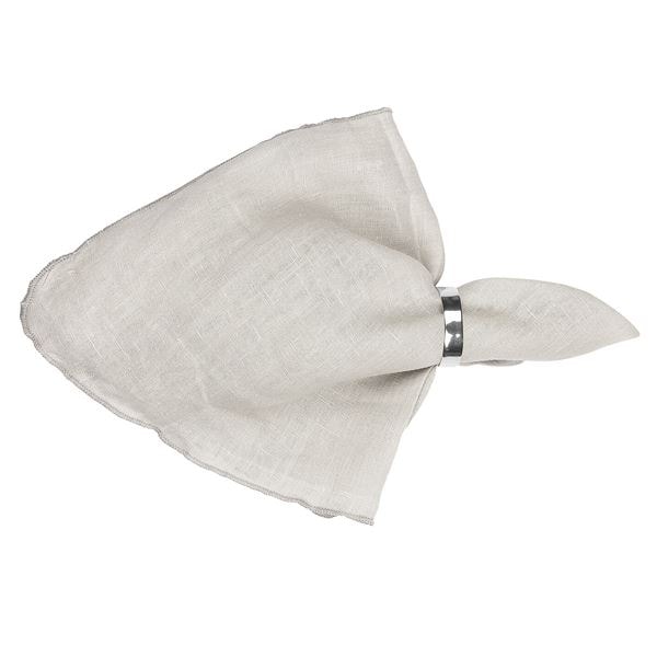 Gracie Tygservett 45x45 cm Naturvit