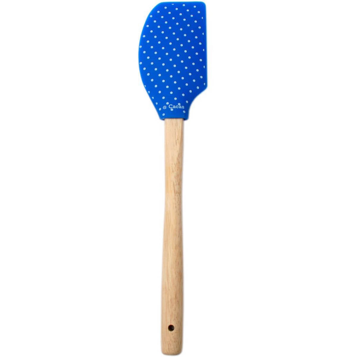 Spatel M/Träskaft 21 cm Blå