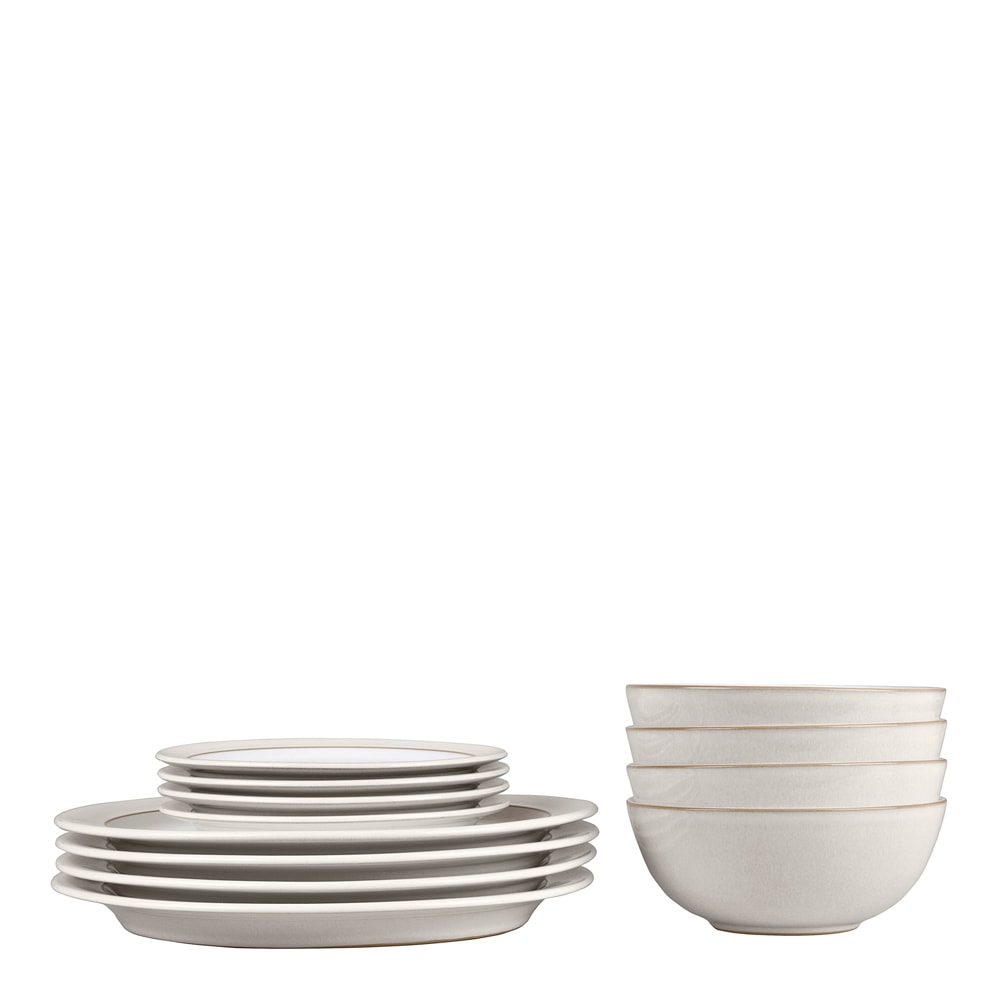 Natural Canvas Startset 12 delar Vit