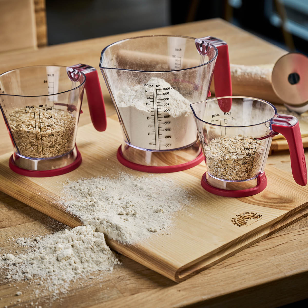 Pizza Angels Skärbräda 38x28 cm Trä