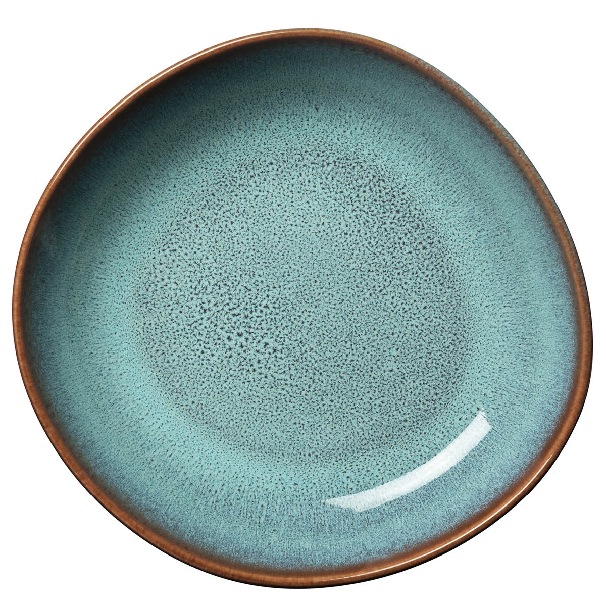 Lave glace Skål flat 22 cm