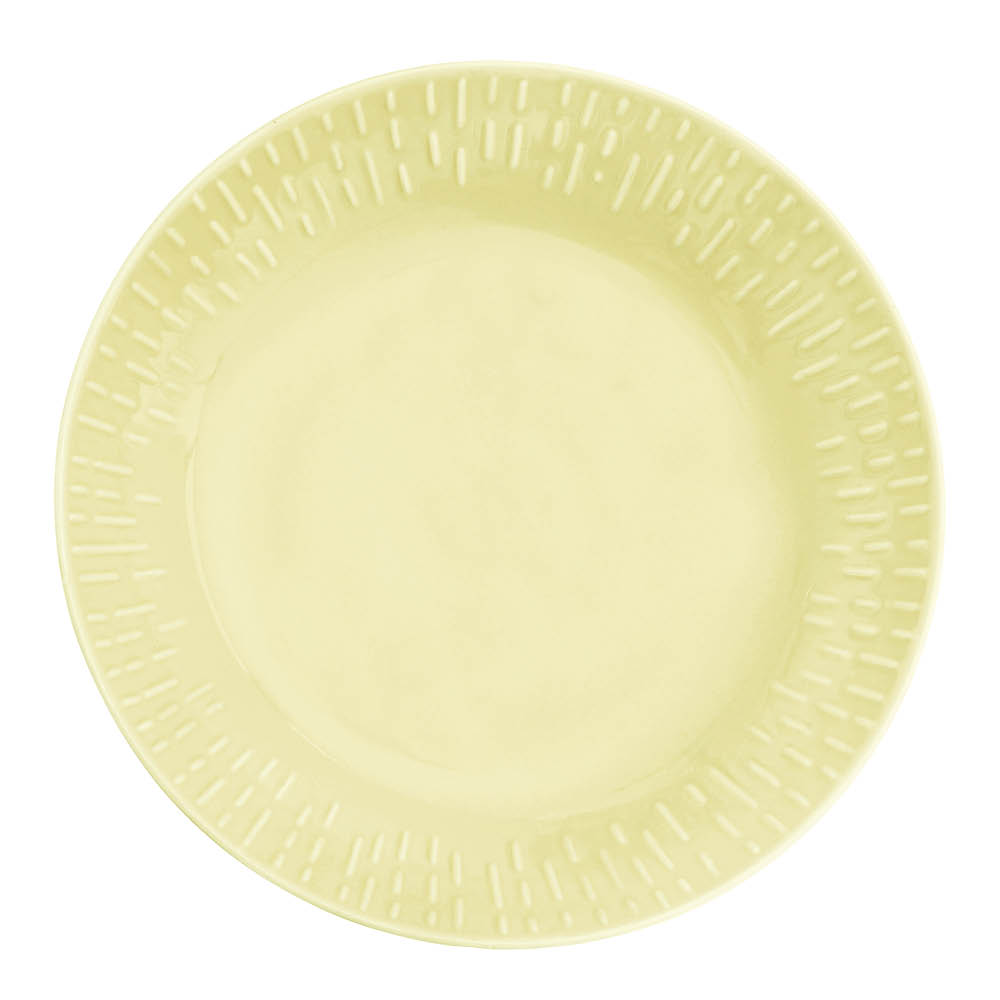 Confetti  Pastatallrik 23 cm Citron