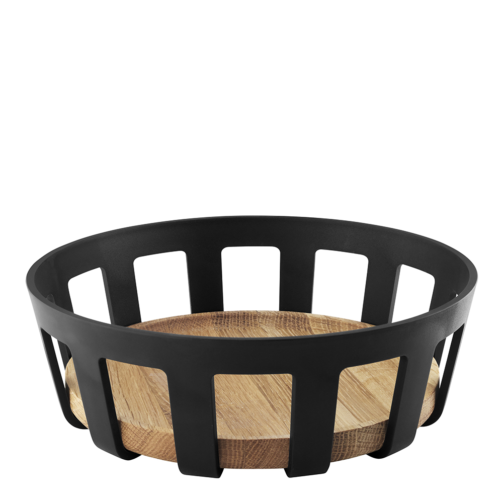 Nordic Kitchen Brödkorg 21,5 cm Svart/Ek
