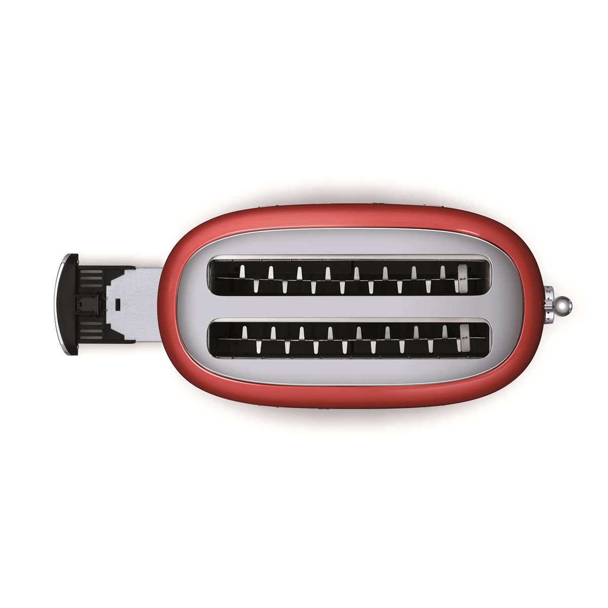 Smeg 50's Style Brödrost 4 skivor Röd