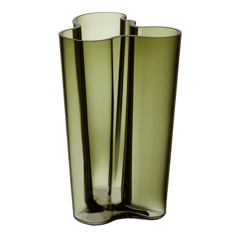 Alvar Aalto Collection Vas 25,1 cm Mossgrön