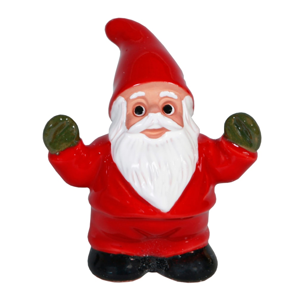 Tomte Glader 11 cm Röd