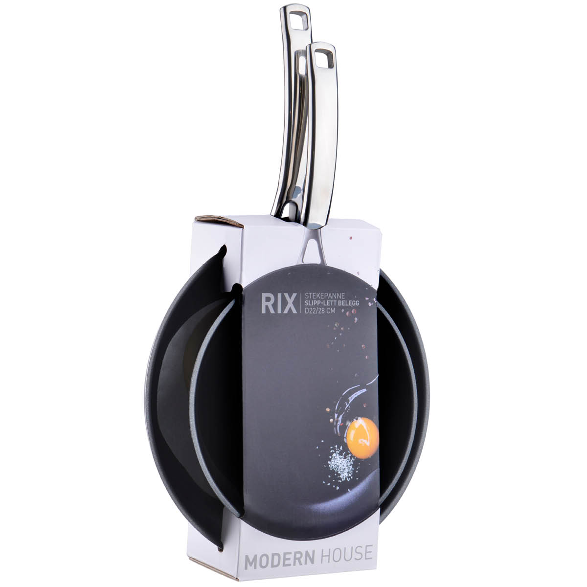 Rix Stekpanna 22/28 cm 2-Pack
