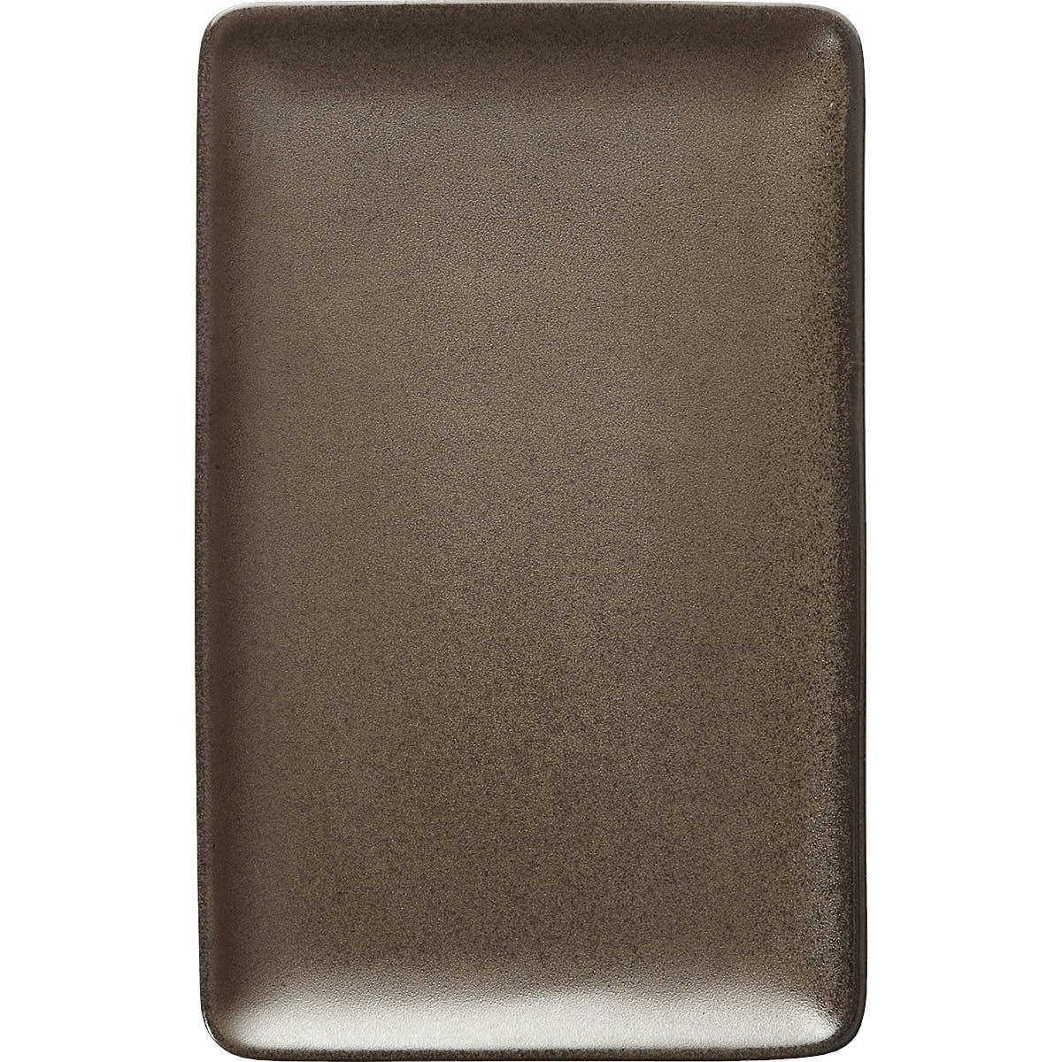Raw Tallrik rektangulär 23,5x15 cm Brun Metallic