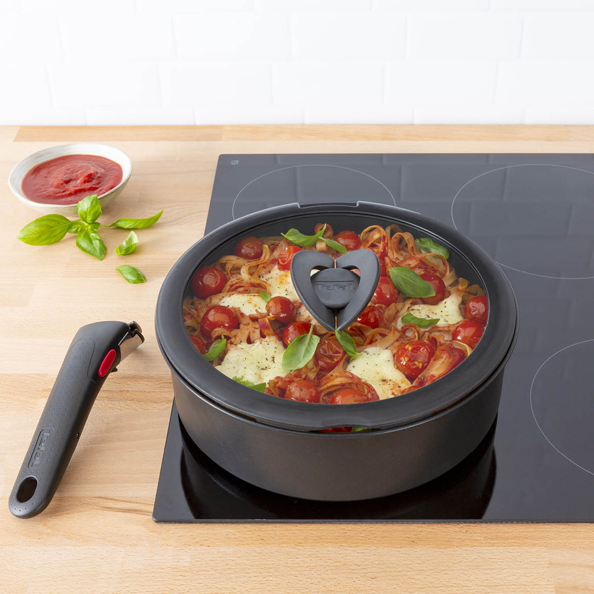 Ingenio Glaslock 24 cm Svart