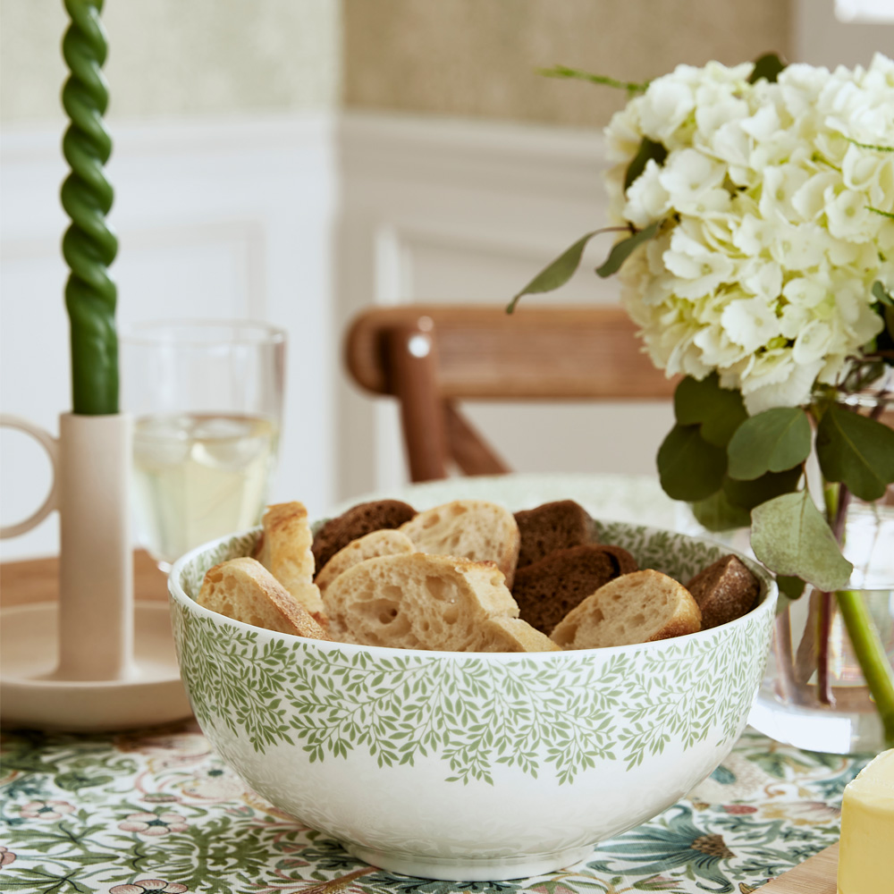 Morris & Co Serveringsskål Standen 23 cm Grön