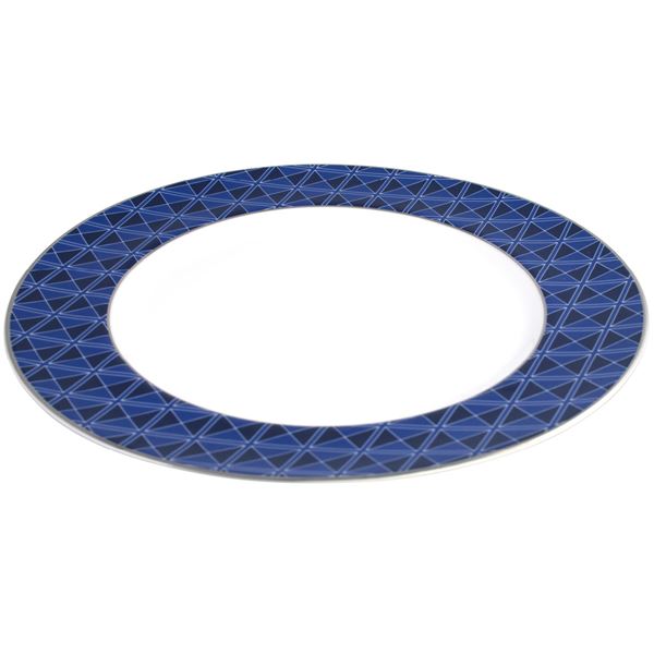 Tokyo Origami Tallrik 32 cm Vit/Blå