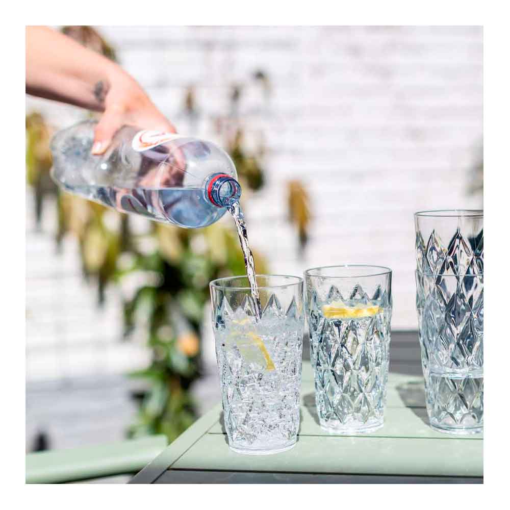 Crystal Glas Högt 6-pack Klar