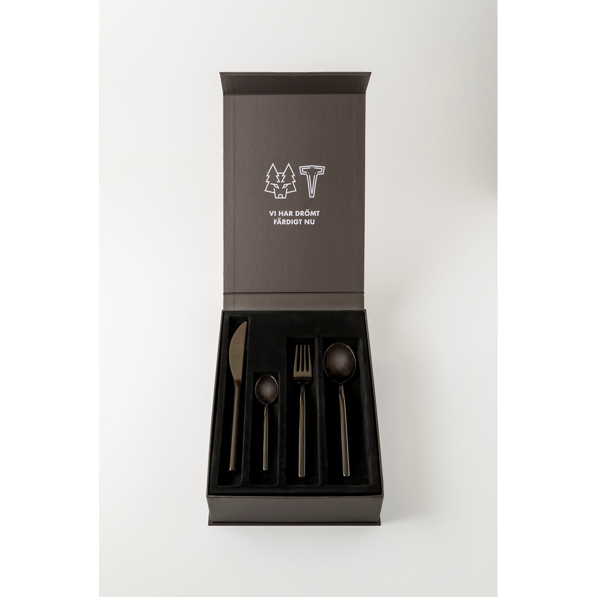 Bambini Bestickset16-delar Nero Black