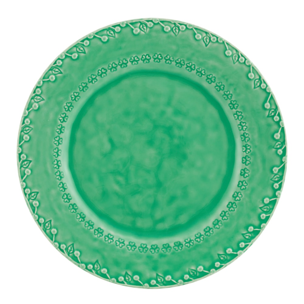 Flora Tallrik 29 cm Grön