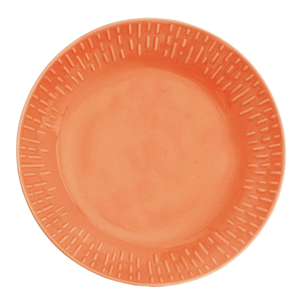 Confetti Pastatallrik 23 cm Aprikos