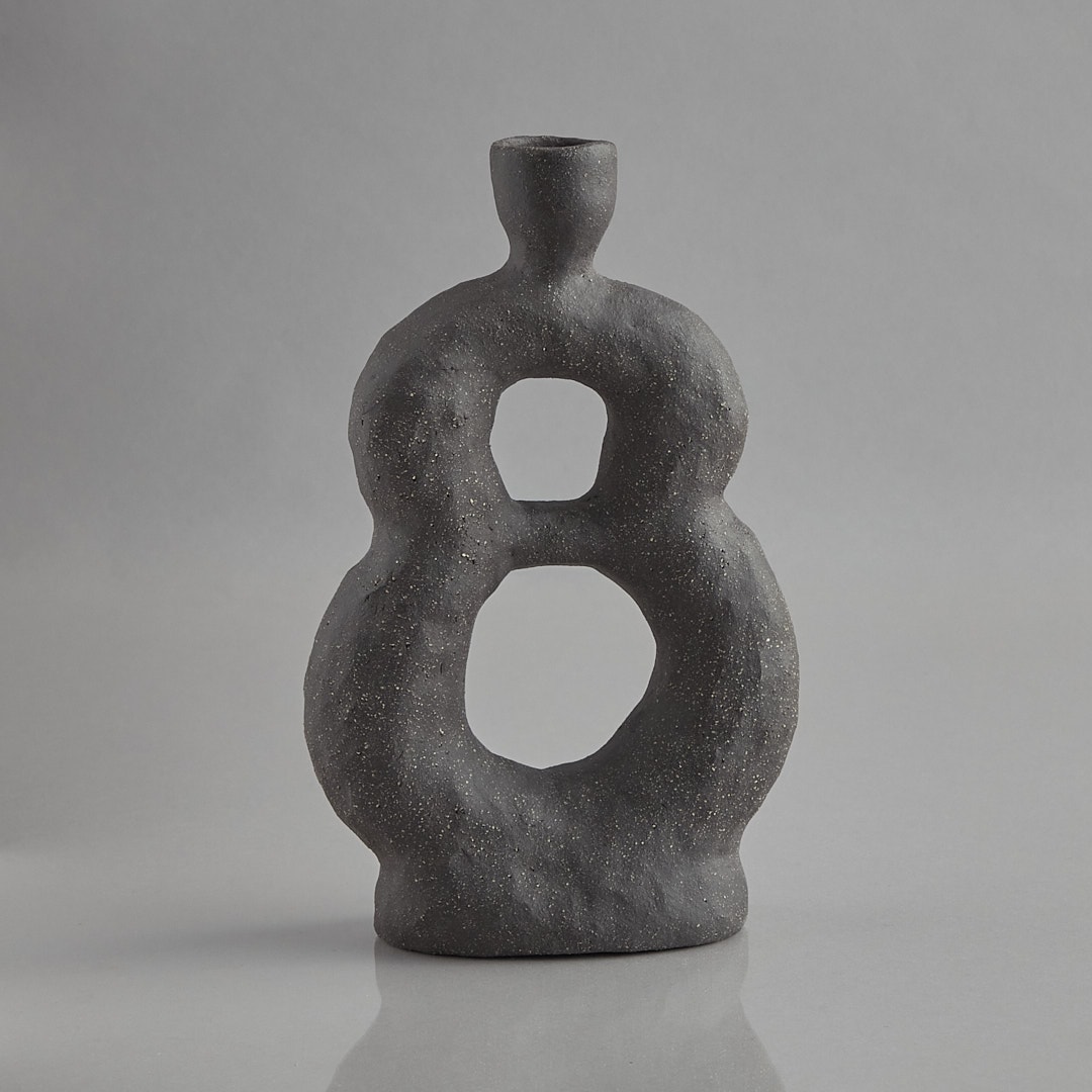 Malwina Kleparska Ljusstake svart nr 3