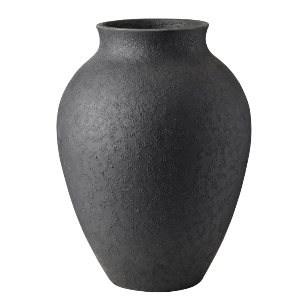 Knabstrup Vas 27 cm Svart